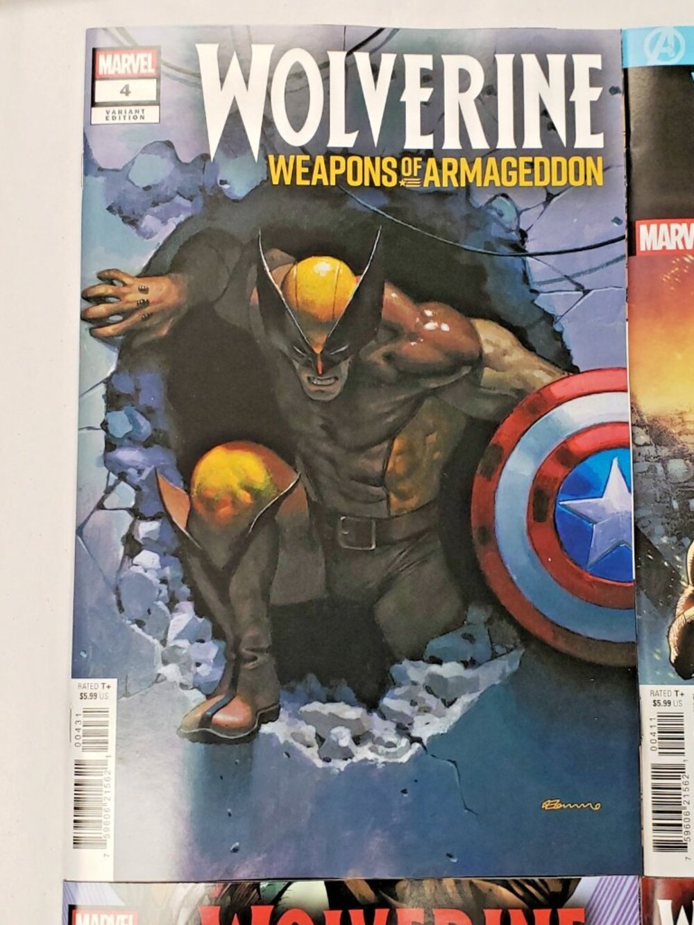 Wolverine: Weapons of Armageddon #4 Cover A B C D Variant Set Marvel 2026 - Picture 4 of 7